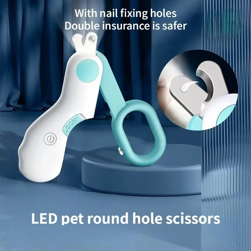 Ergonomic Adjustable Pet Nail Clippers for Dogs & Cats-5