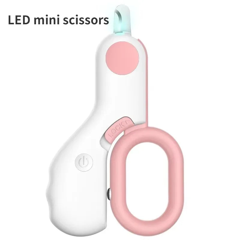 Ergonomic Adjustable Pet Nail Clippers for Dogs & Cats-8