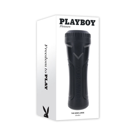 Playboy The Urge Large Stroker Non Vibrating TPE Black-0